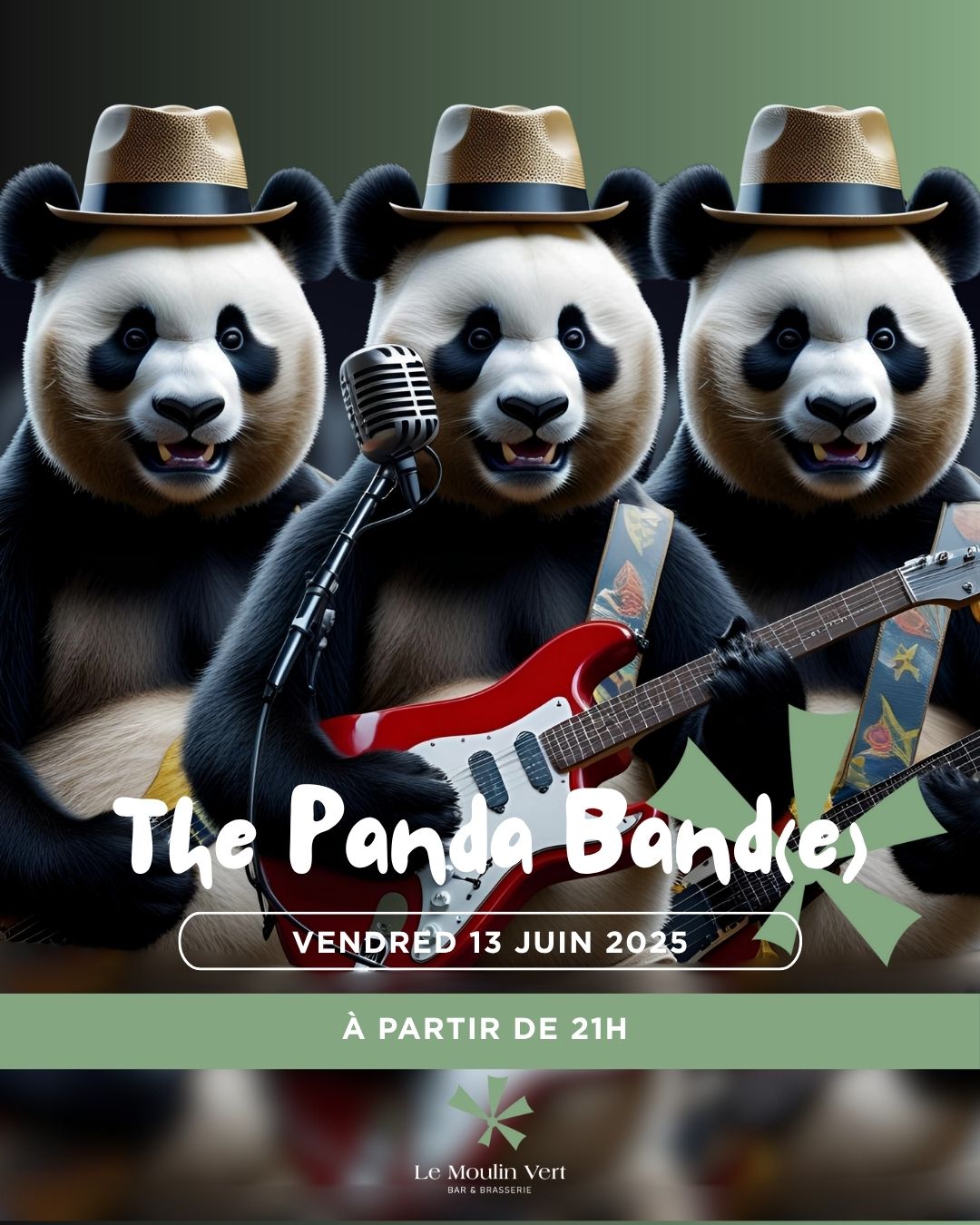 soirée avec Panda Band(e)