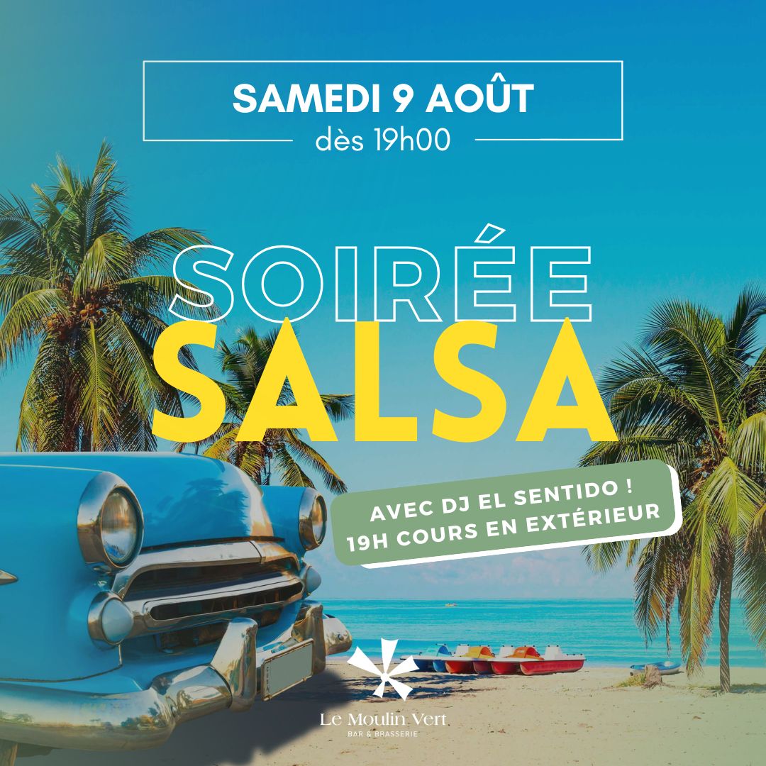 Soirée Salsa 9 aout