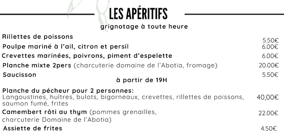 apéro
